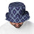 Palaka Hawaiian Quilt Seamless Pattern Bucket Hat - Polynesian Pride