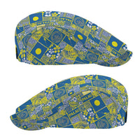 Palau Ungil Kurismas Jeff Hat Pacific Patchwork Xmas Vibes - Polynesian Pride