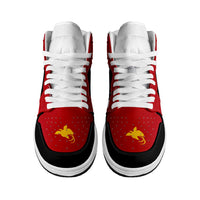 Papua New Guinea High Sneakers AJ1 Flag Inspired