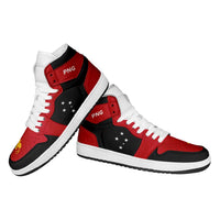 Papua New Guinea High Sneakers AJ1 Flag Inspired