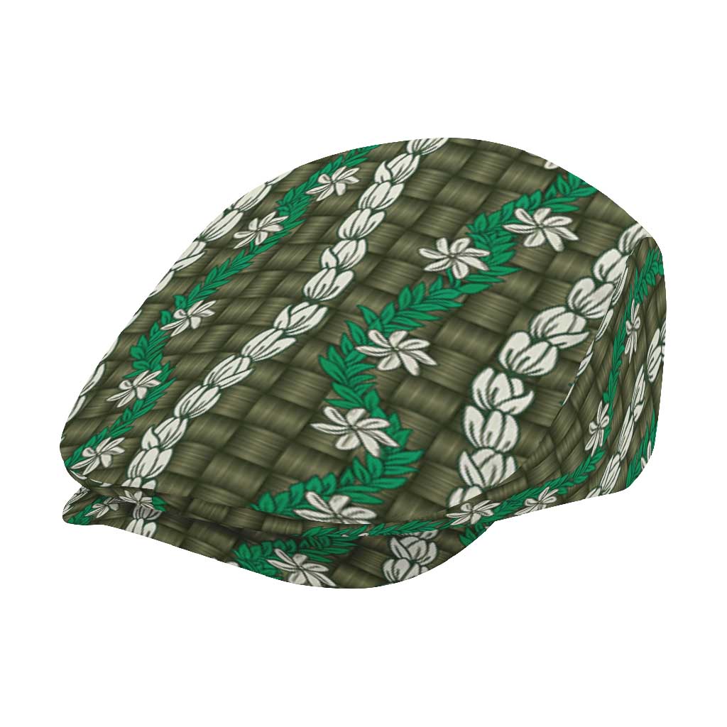 Pikake Maile Tiare Lei Jeff Hat Omaomao Lauhala Pattern