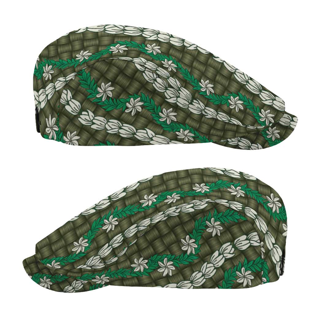 Pikake Maile Tiare Lei Jeff Hat Omaomao Lauhala Pattern