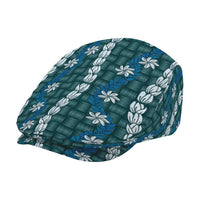 Pikake Maile Tiare Lei Jeff Hat Polu Lauhala Pattern