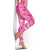Pink Gradient Polynesia Leggings Hawaiian Tribal Hammerhead Shark Tattoo - Polynesian Pride