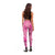Pink Gradient Polynesia Leggings Hawaiian Tribal Hammerhead Shark Tattoo - Polynesian Pride