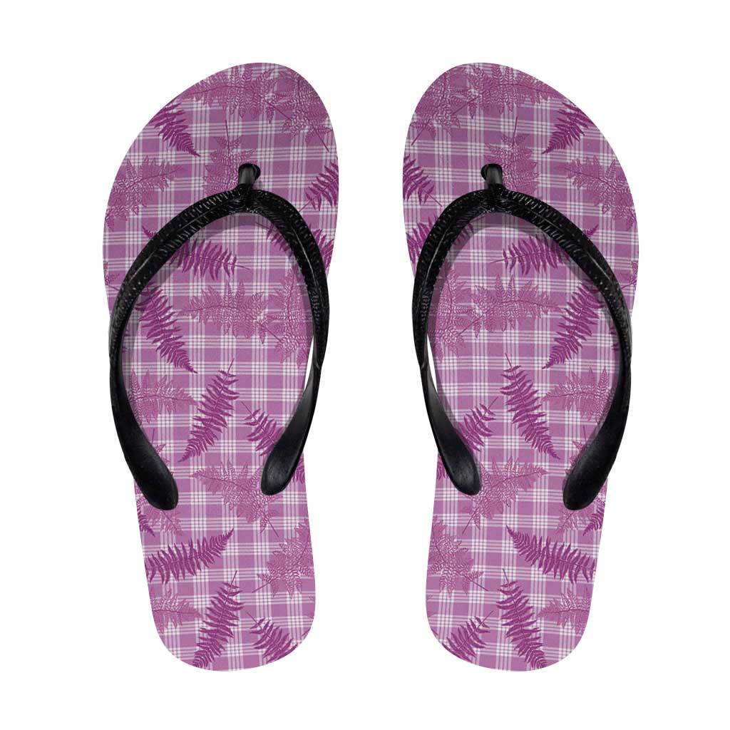 Pink Palaka Hawaii Palapalai Flip Flops Hawaiian Fern