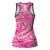 Pink Polynesia Hollow Tank Top Hawaiian Tribal Hammerhead Shark Tattoo - Polynesian Pride
