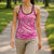 Pink Polynesia Hollow Tank Top Hawaiian Tribal Hammerhead Shark Tattoo - Polynesian Pride
