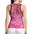 Pink Polynesia Hollow Tank Top Hawaiian Tribal Hammerhead Shark Tattoo - Polynesian Pride