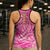 Pink Polynesia Hollow Tank Top Hawaiian Tribal Hammerhead Shark Tattoo - Polynesian Pride