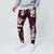 Pink Tropical Hawaii Jogger Pants Seamless Monstera Plumeria Hawaiian Pattern - Polynesian Pride