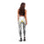 Plumeria With White Polynesian Tattoo Pattern Leggings - Polynesian Pride