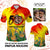 Custom Photo Papua Niugini Hapi 50th Indipendens Polo Shirt  Year of PNG 1975-2025 CTM09
