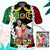 Personalised Custom Vanuatu Polo Shirt Flower With Coat of Arms Upload Image CTM