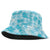 Polu Aloha Hawaii Bucket Hat Plumeria Lei With Palaka Motif - Polynesian Pride