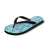 Polu Aloha Hawaii Flip Flops Plumeria Lei With Palaka Motif - Polynesian Pride