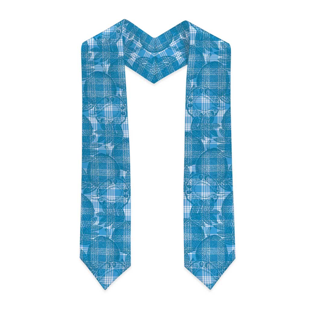 Polu Hawaii Breadfruit Palaka Motifs Graduation Stole