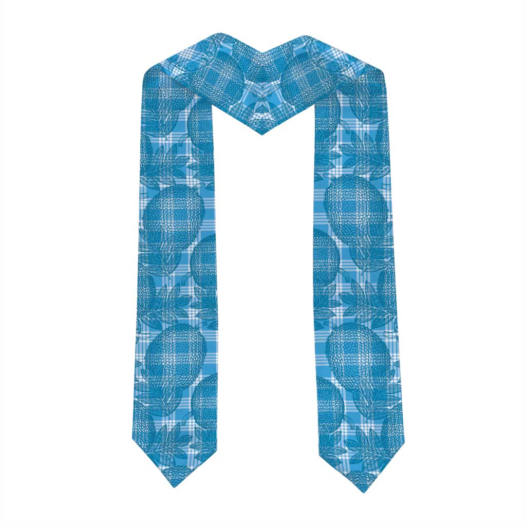 Polu Hawaii Breadfruit Palaka Motifs Graduation Stole