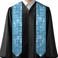 Polu Hawaii Breadfruit Palaka Motifs Graduation Stole