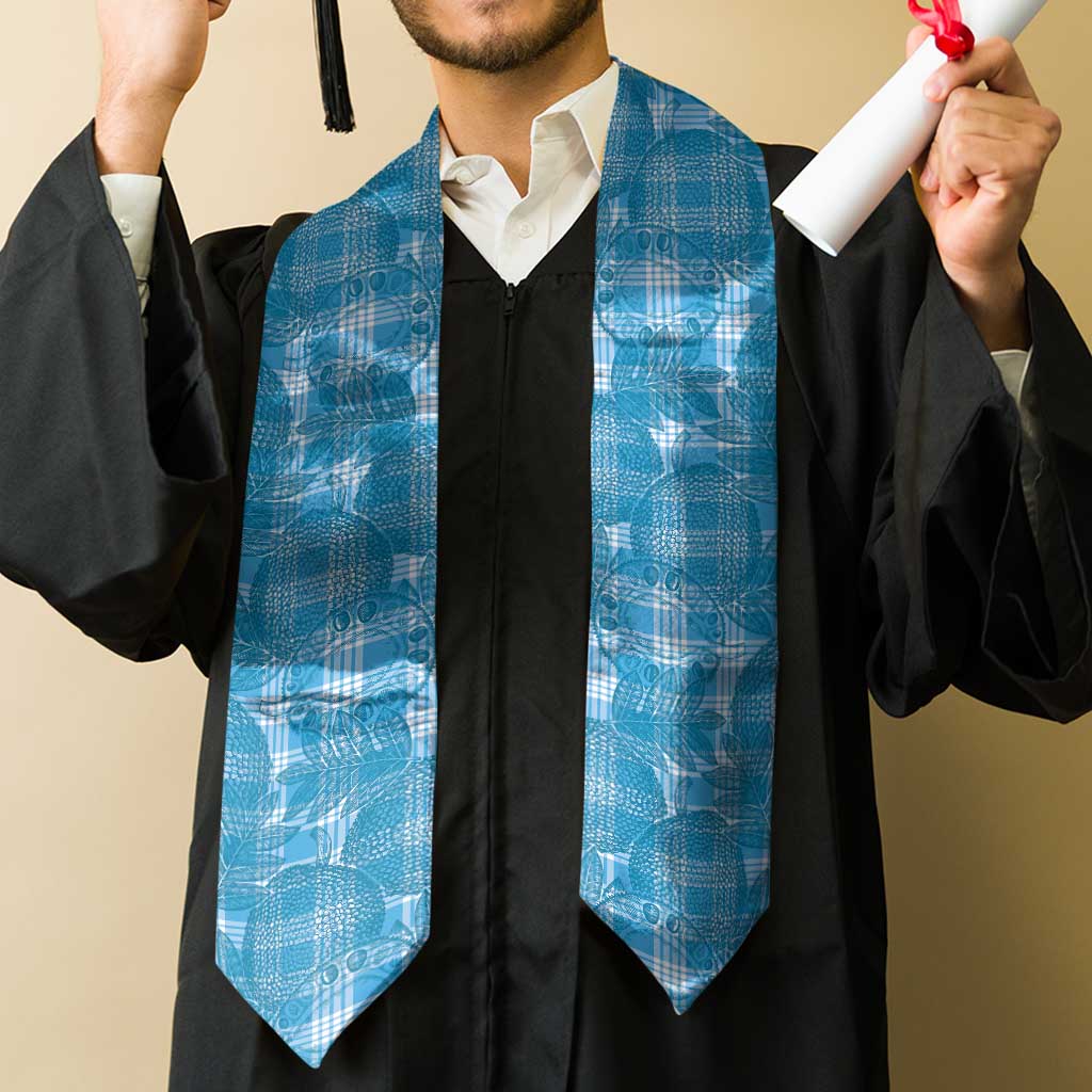 Polu Hawaii Breadfruit Palaka Motifs Graduation Stole