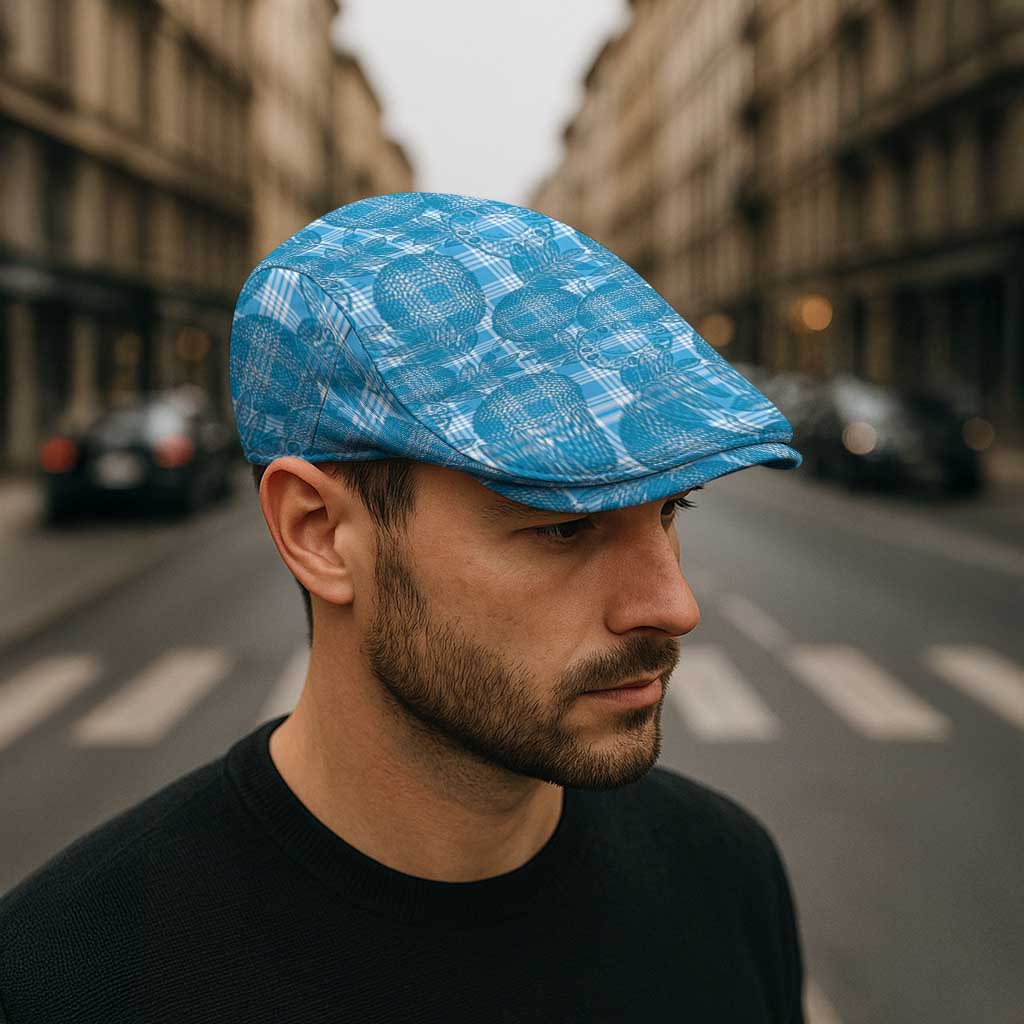 Polu Hawaii Breadfruit Palaka Motifs Jeff Hat