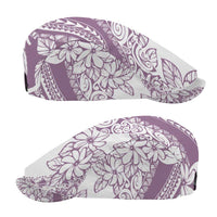 Polynesia Jeff Hat Polynesian Tropical Flowers Purple Pastel Vibes - Polynesian Pride
