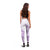 Polynesia Leggings Plumeria Lavender Curves