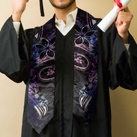 Polynesian Sunset Plumeria Graduation Stole Galaxy Polynesian Tattoo LT05 - Polynesian Pride