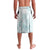 Polynesian Tribal Plumeria Lotu Tamaiti Lavalava Pastel Cyan - Polynesian Pride