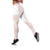 Polynesian Tribal Plumeria Lotu Tamaiti Leggings Pastel Blush - Polynesian Pride