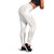 Polynesian Tribal Plumeria Lotu Tamaiti Leggings Pastel Nude - Polynesian Pride