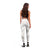 Polynesian Tribal Plumeria Lotu Tamaiti Leggings Pastel Nude - Polynesian Pride