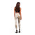 Polynesian Women's Day Leggings Plumeria Passion - Beige LT07