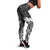 Polynesian Women's Day Leggings Plumeria Passion - Black LT07