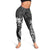 Polynesian Women's Day Leggings Plumeria Passion - Black LT07