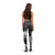 Polynesian Women's Day Leggings Plumeria Passion - Black LT07