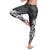 Polynesian Women's Day Leggings Plumeria Passion - Black LT07