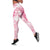 Polynesian Women's Day Leggings Plumeria Passion - Pink LT07