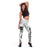 Polynesian Women's Day Leggings Plumeria Passion - White LT07