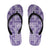 Poni Aloha Hawaii Flip Flops Plumeria Lei With Palaka Motif - Polynesian Pride
