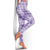 Poni Aloha Hawaii Leggings Plumeria Lei With Palaka Motif - Polynesian Pride