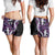 Poni Aloha Hawaii Lei Shorts for Women Tropical Flowers Elegant Vibe - Polynesian Pride