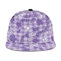 Poni Aloha Hawaii Snapback Cap Plumeria Lei With Palaka Motif - Polynesian Pride