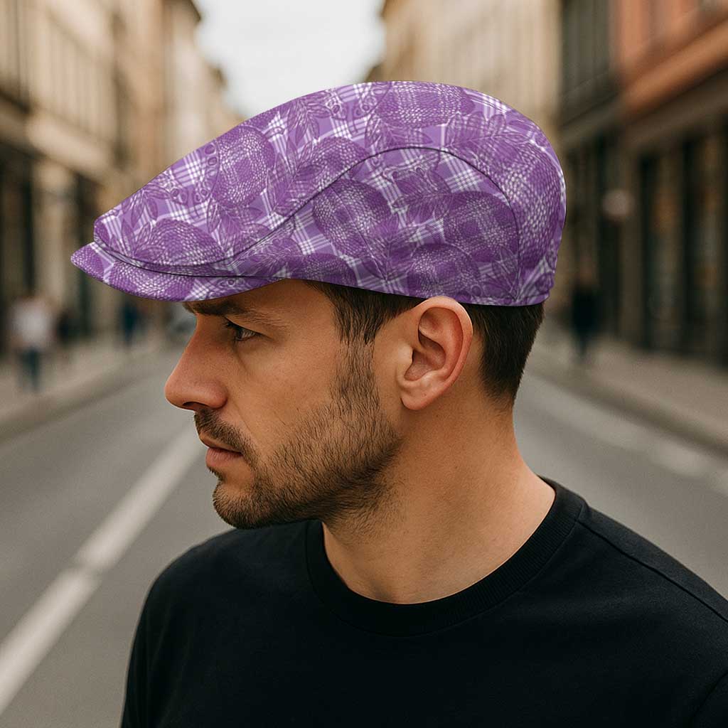 Poni Hawaii Breadfruit Palaka Motifs Jeff Hat