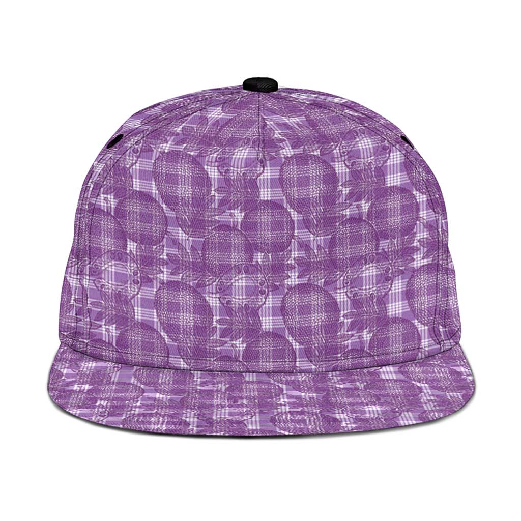 Poni Hawaii Breadfruit Palaka Motifs Snapback Cap