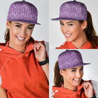 Poni Hawaii Breadfruit Palaka Motifs Snapback Cap