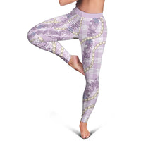 Pua Kalaunu Lei Leggings Palaka Pattern LT01 - Polynesian Pride