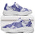 Purple Aloha Hawaii Chunky Sneakers Monstera Hibiscus Plumeria Seamless Vibes - Polynesian Pride