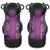 Purple Palaka Hawaii Cowboy All Season Boots Puakenikeni Lei Paniolo Papale Seamless Vibes - Polynesian Pride