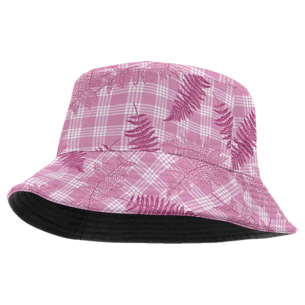 Purple Palaka Hawaii Palapalai Bucket Hat Hawaiian Fern LT14 One Size Purple - Polynesian Pride